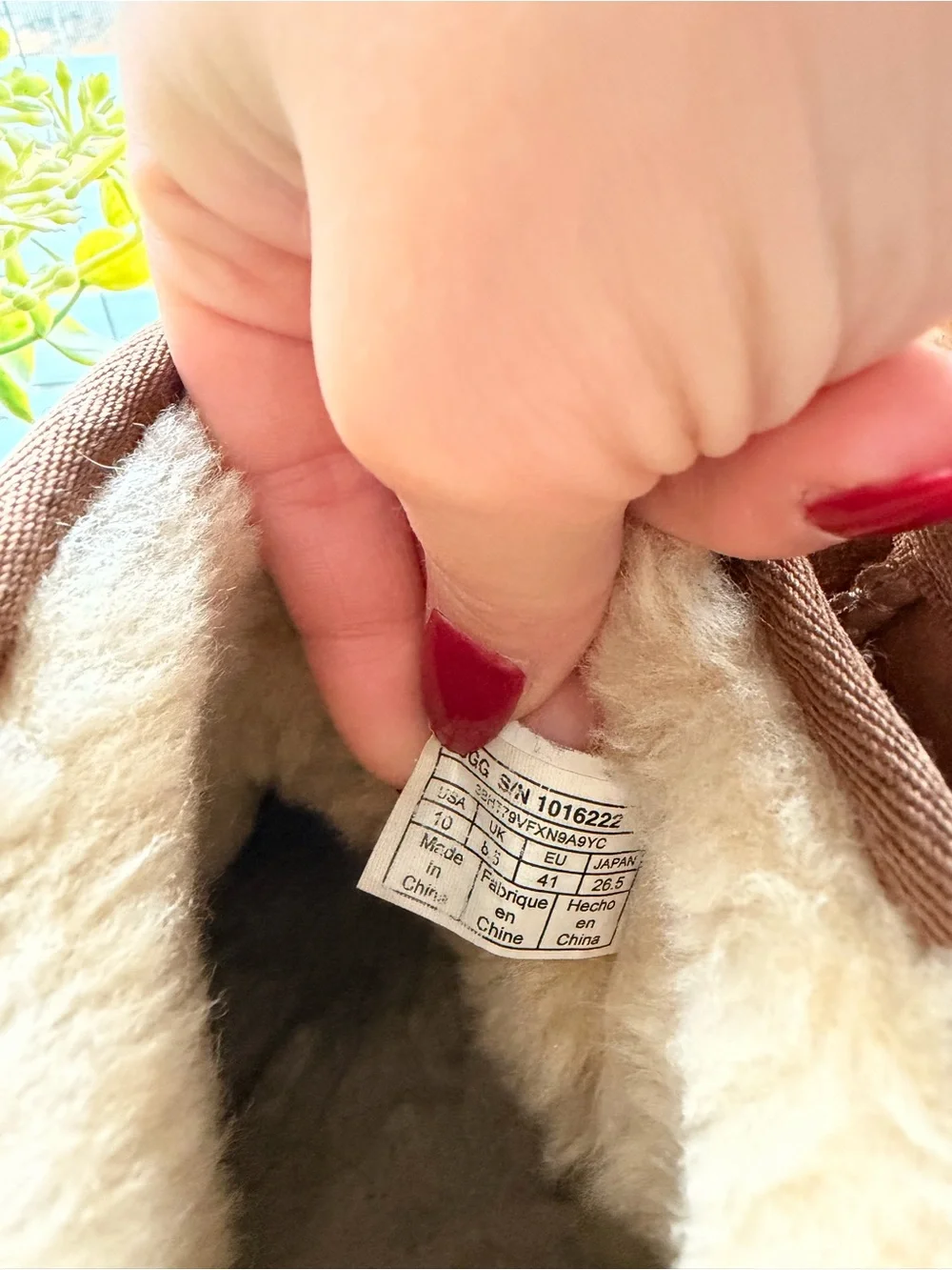 UGG cozy shearling